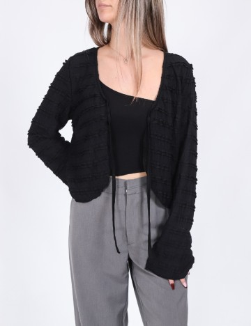 Cardigan Pieces, negru