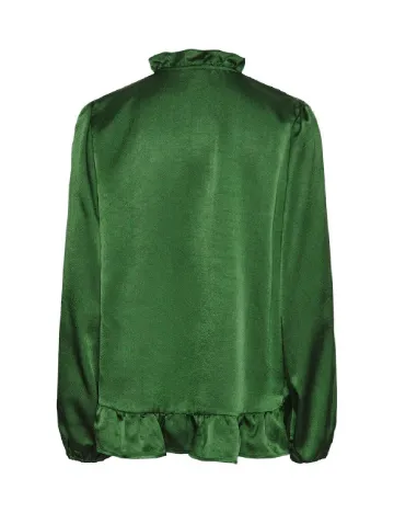 Bluza Pieces, verde Verde