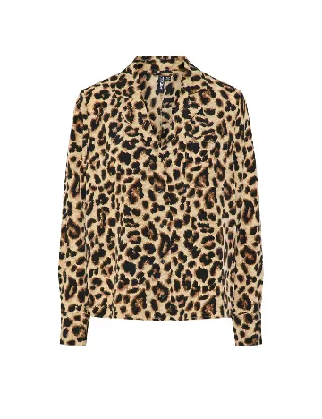 Camasa Oversize Pieces, animal print Animal print