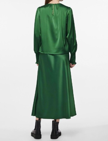 Bluza Pieces, verde