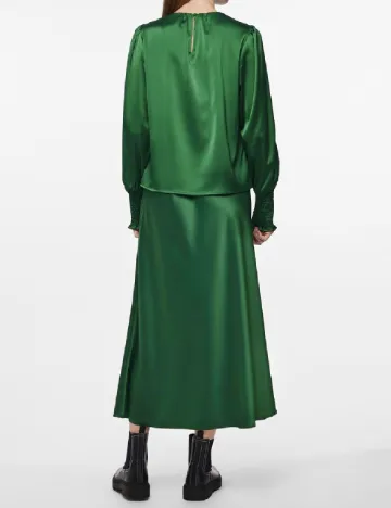 Bluza Pieces, verde Verde