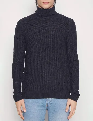 Pulover Jack&Jones, bleumarin Albastru