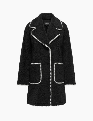 Palton Only, negru