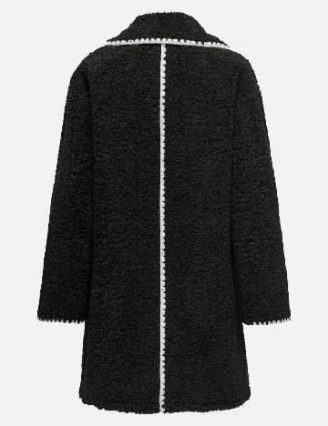 Palton Only, negru Negru