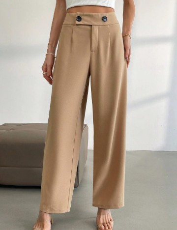 Pantaloni SHEIN, maro