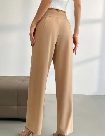 Pantaloni SHEIN, maro Maro