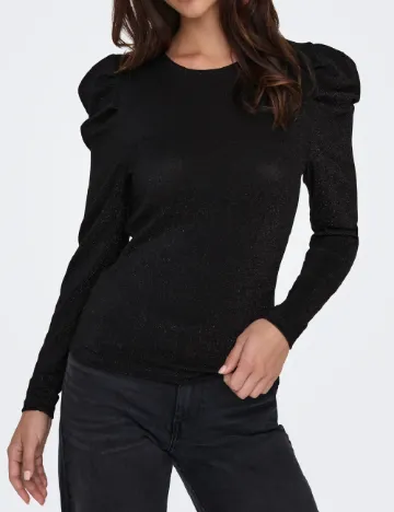 Bluza Only, negru Negru