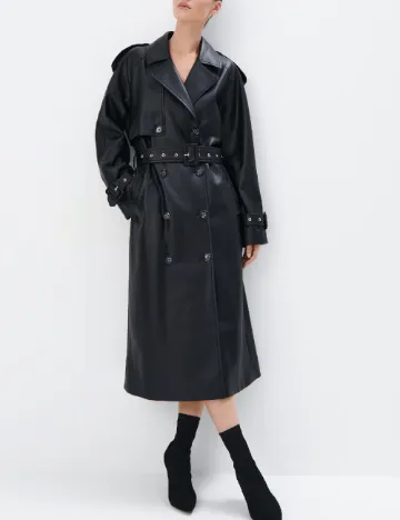 Trench Mohito, negru Negru