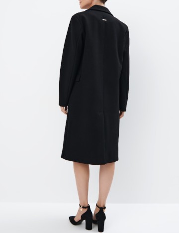 Palton oversize Mohito, negru