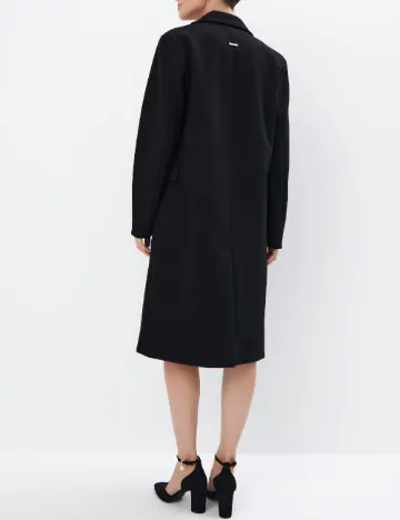 Palton oversize Mohito, negru Negru