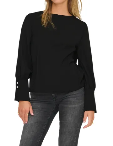 Bluza Only, negru Negru