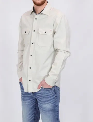 Camasa Jack&Jones, ecru Alb