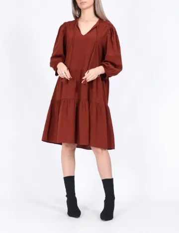 Rochie scurta Vero Moda, maro Maro