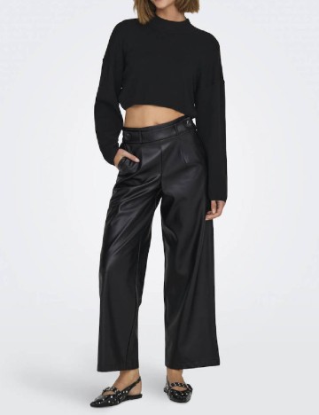 Pantaloni Only, negru