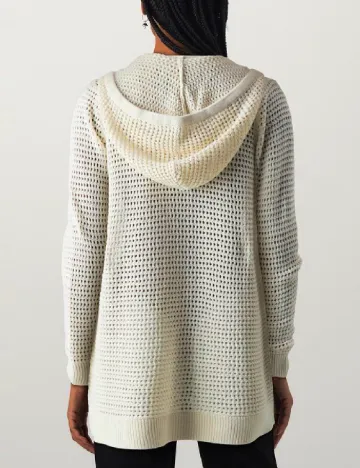 Cardigan Vero Moda, ecru Alb