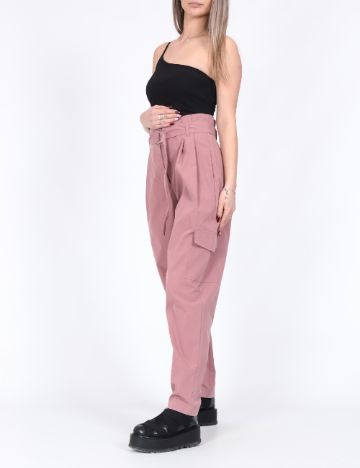 Pantaloni Vero Moda, roz