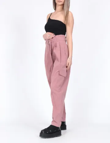 Pantaloni Vero Moda, roz Roz