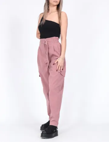 Pantaloni Vero Moda, roz Roz