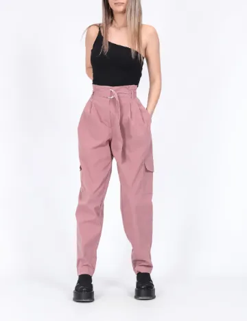 Pantaloni Vero Moda, roz Roz