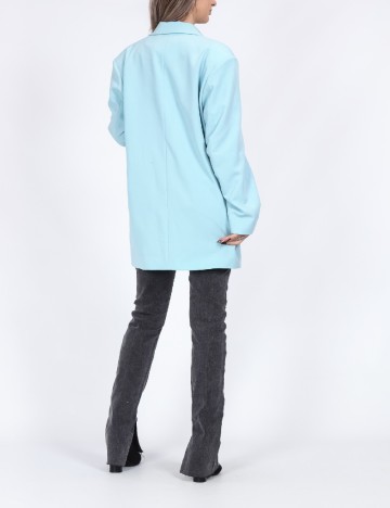 Sacou Oversize Vero Moda, bleu