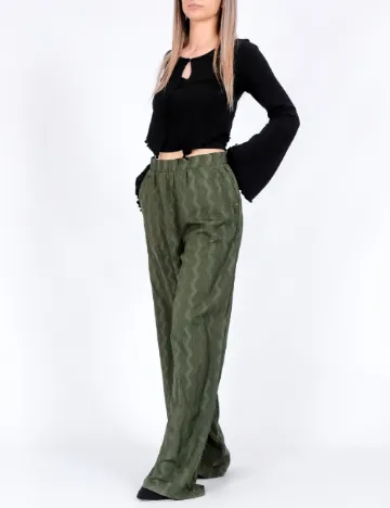 Pantaloni Only, verde Verde