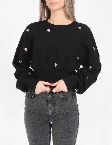 Bluza Only, negru Negru