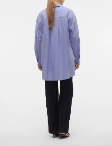 Camasa Oversize Vero Moda, albastru Albastru