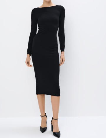 Rochie medie Mohito, negru