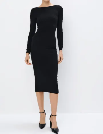 Rochie medie Mohito, negru Negru