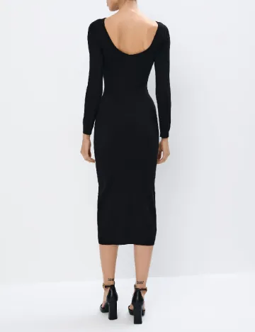 Rochie medie Mohito, negru Negru