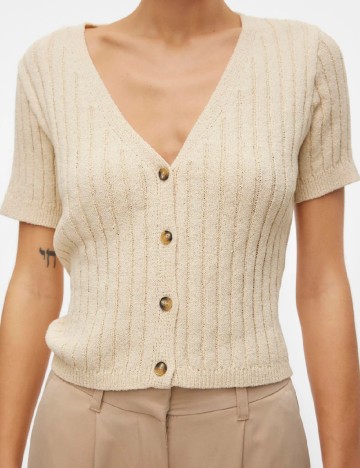 Cardigan Vero Moda, crem