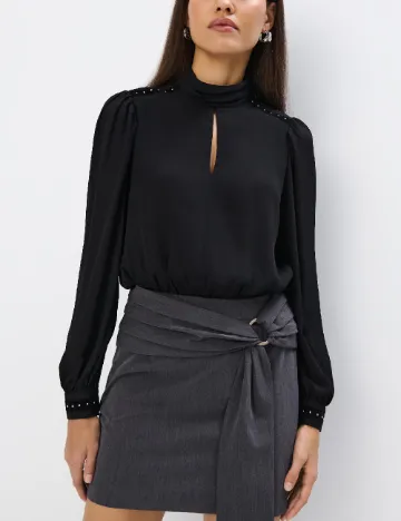 Bluza Mohito, negru Negru