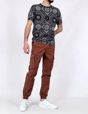 Pantaloni Jack&Jones, maro Maro