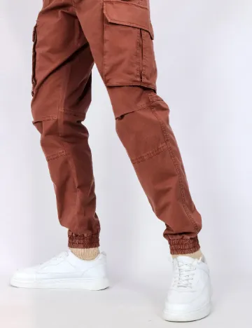 Pantaloni Jack&Jones, maro Maro