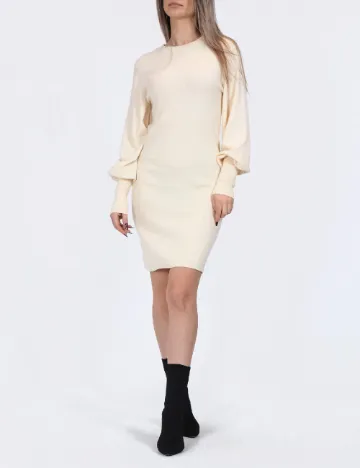 Rochie scurta Vero Moda, crem Crem