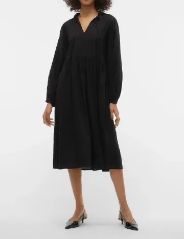 Rochie medie Vero Moda, negru Negru