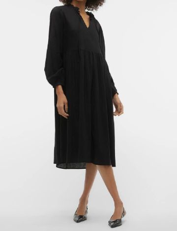 Rochie medie Vero Moda, negru