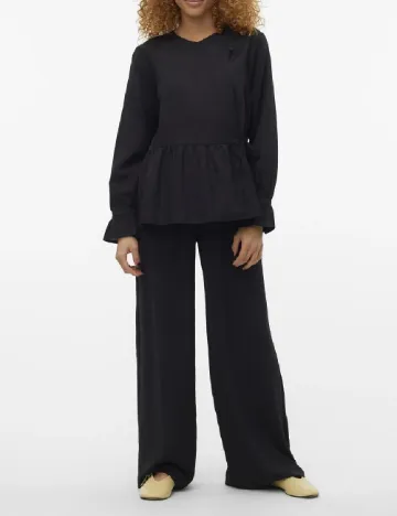 Bluza Vero Moda, negru Negru