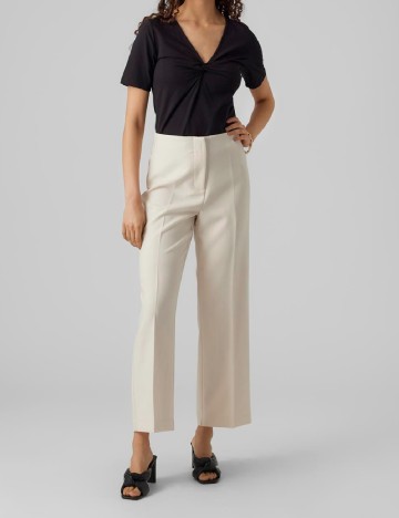 Pantaloni Vero Moda, bej