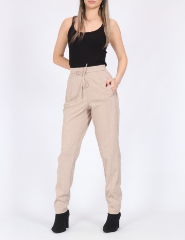 Pantaloni Vero Moda, crem