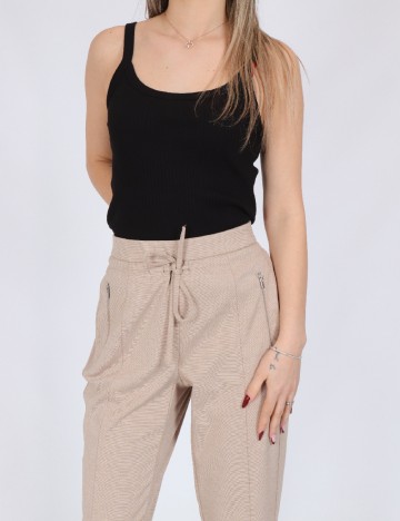 Pantaloni Vero Moda, crem