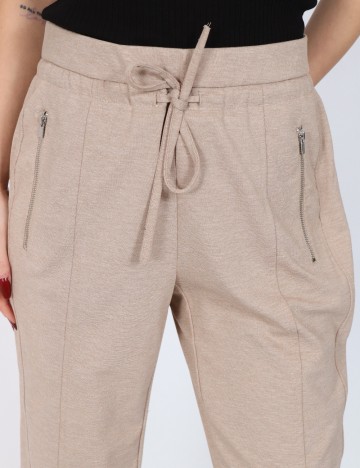 Pantaloni Vero Moda, crem