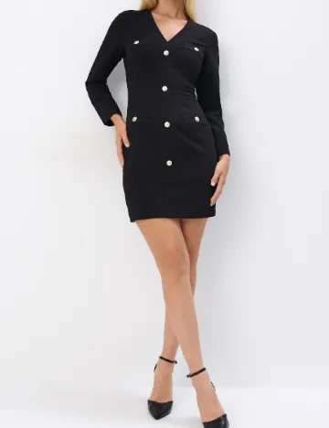 Rochie scurta Mohito, negru Negru