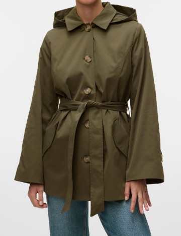 Trench Vero Moda, verde