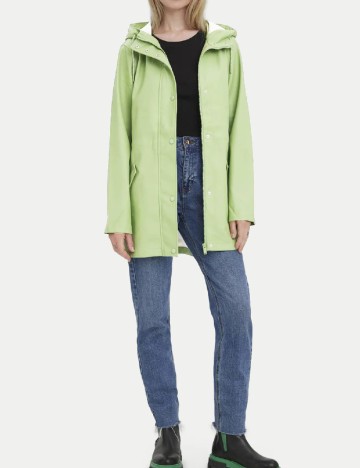 Geaca impermeabila Vero Moda, verde