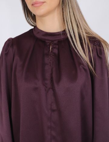 Bluza Vero Moda, pruna