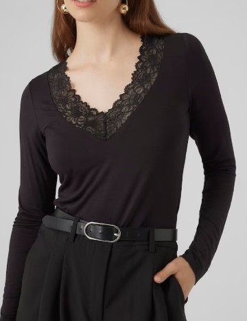 Bluza Vero Moda, negru