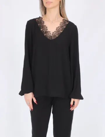 Bluza Vero Moda, negru Negru