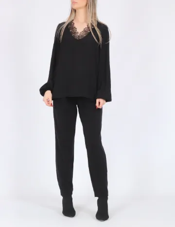 Bluza Vero Moda, negru Negru