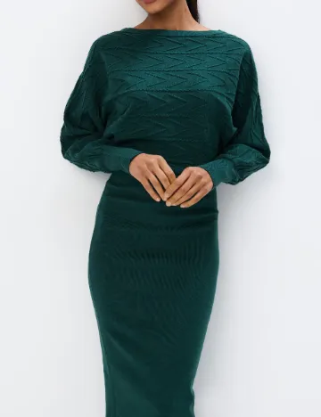 Rochie medie Mohito, verde Verde